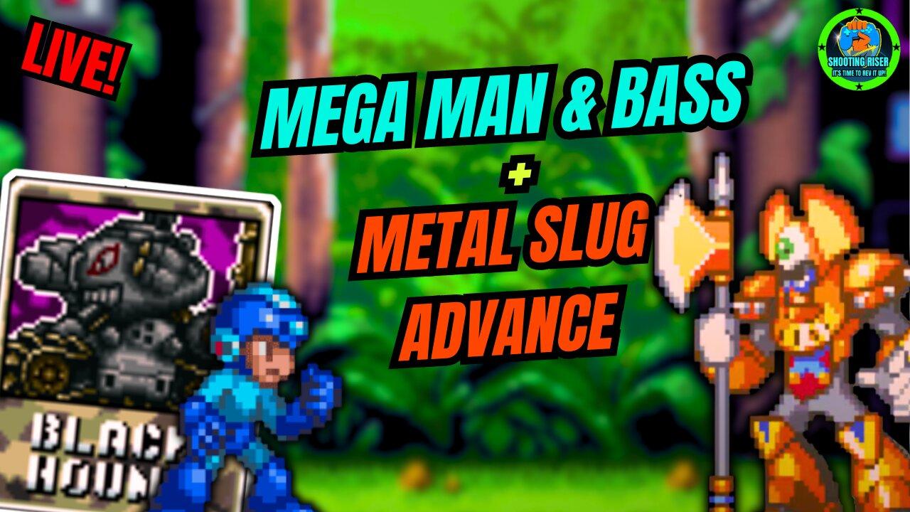 IMPOSSIBLE GAMEBOY GAMES!  Mega Man & Bass + Metal Slug Advance #live #megaman  #metalslug