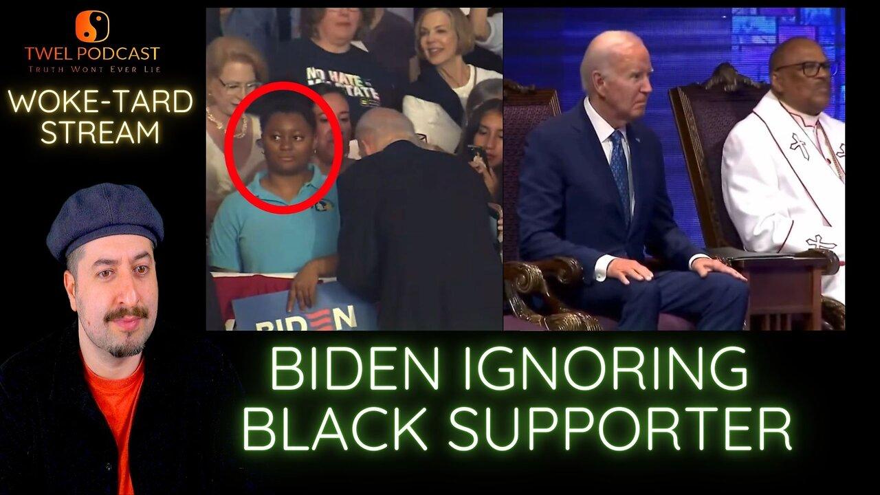 Joe Biden Ignores Black Supporter Then Goes To Black Church To Repair