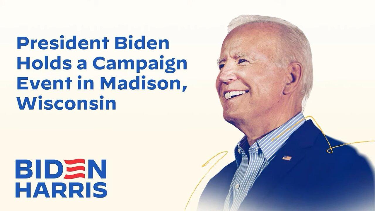 President Joe Biden Hosts an Exciting Campaign Rally in Madison, Wisconsin | Biden-Harris 2024