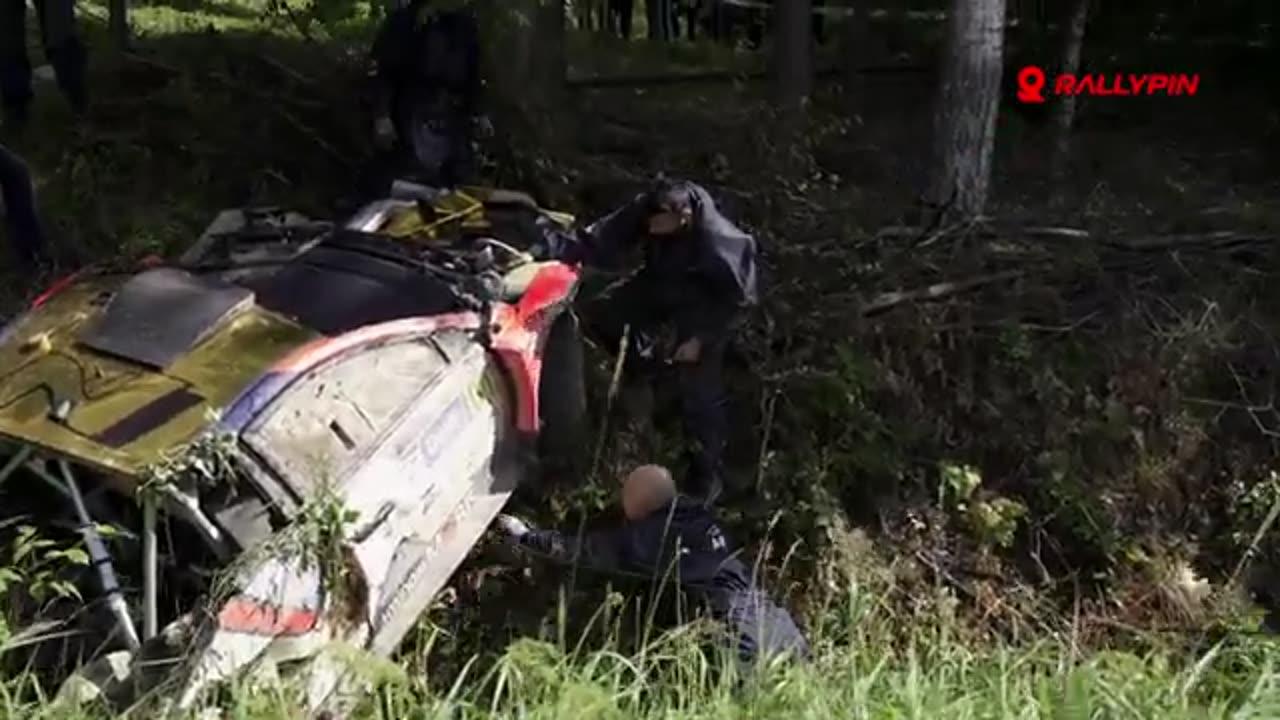 BIG CRASH | Ott Tänak | Rally Estonia 2024