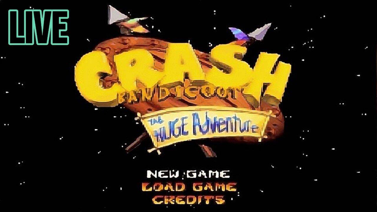 LIVE - Crash Bandicoot: The Huge Adventure (GBA)
