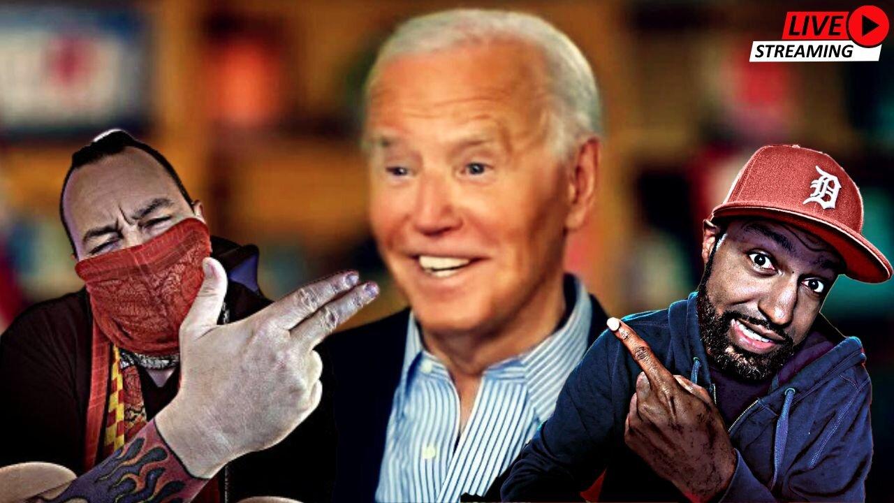Biden's ABC Interview: Hilarious Reactions with Crypto Blood & RiceTVx