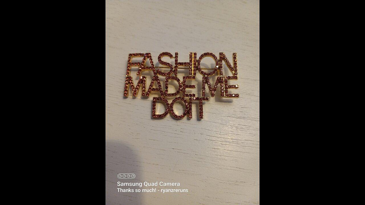 Fashion Pin