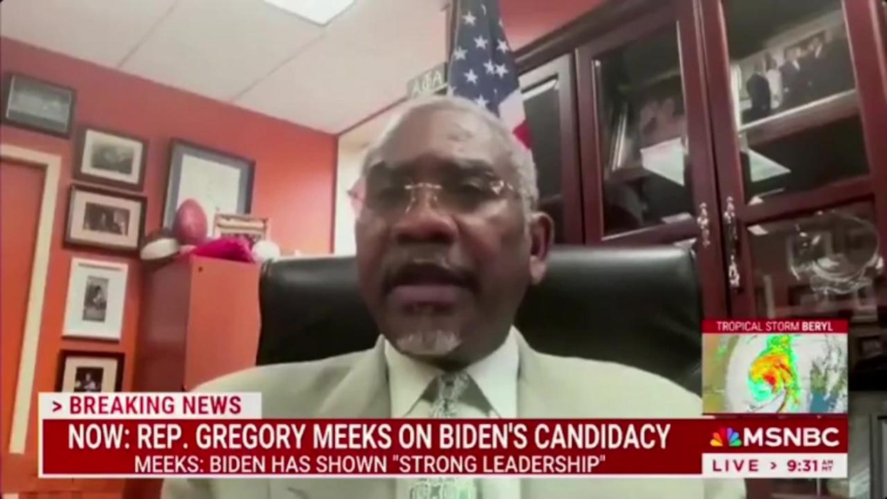 Dem Rep Meeks Calls Republican NAZIS