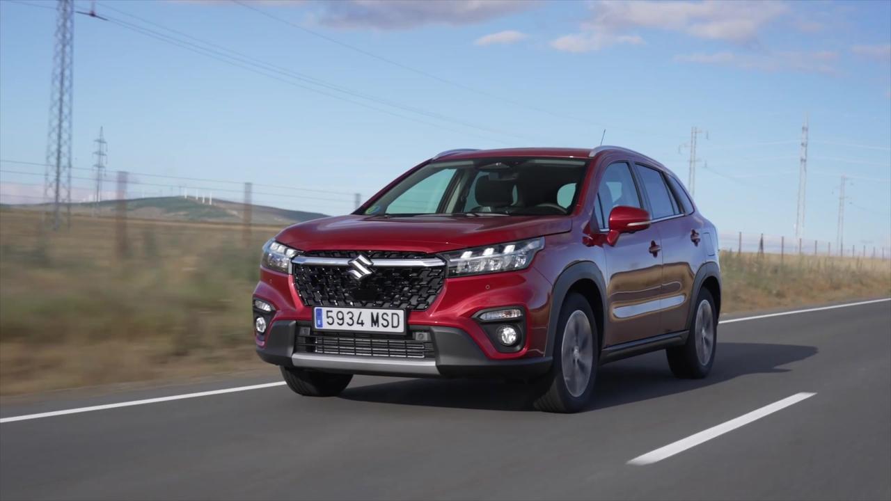 The new Suzuki S-Cross in Red Driving Video