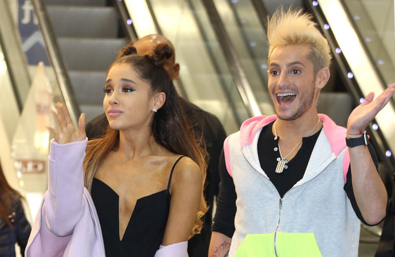 Ariana Grande brands brother Frankie 'perfect' following nose job