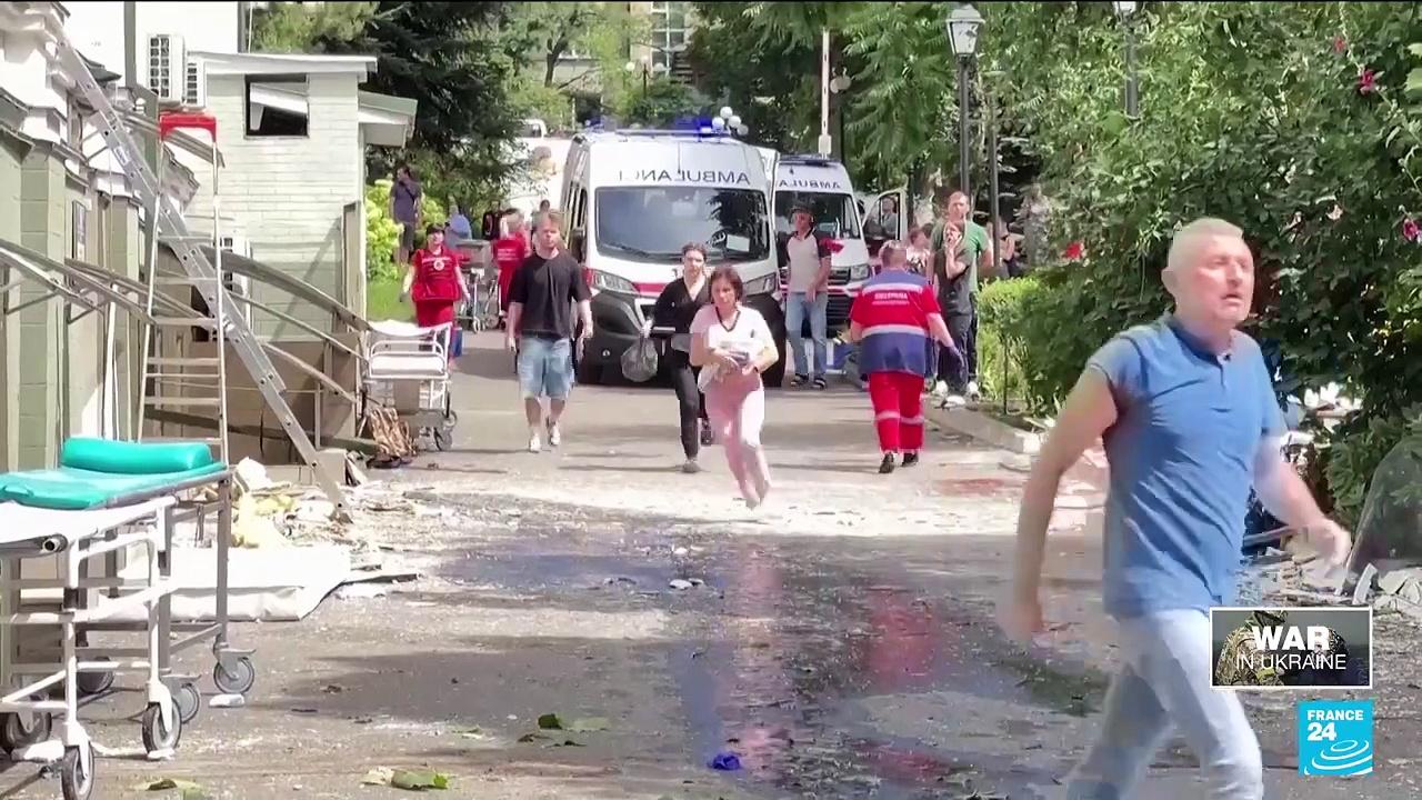 UN says Kyiv children's hospital probably suffered Russian direct hit