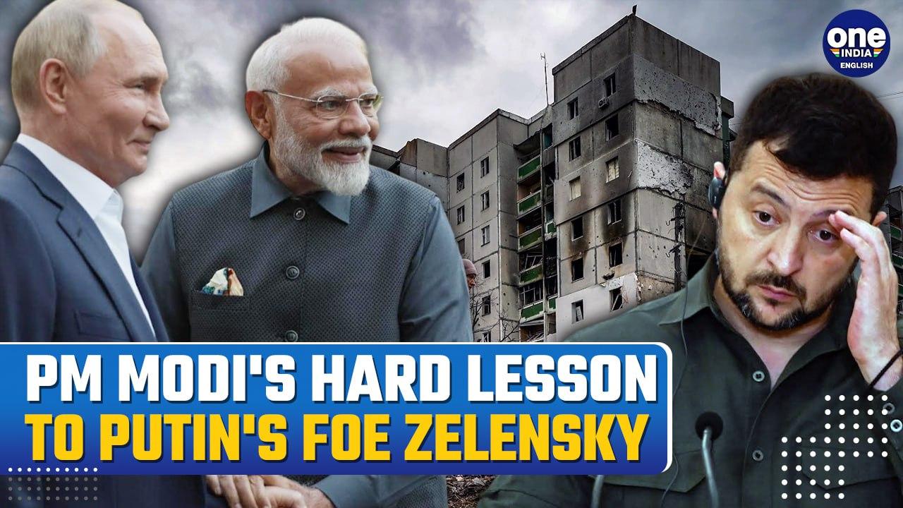 'Guns & Bombs...': PM Modi Befitting Reply To Zelensky After Ukraine Criticizes Meeting With Putin