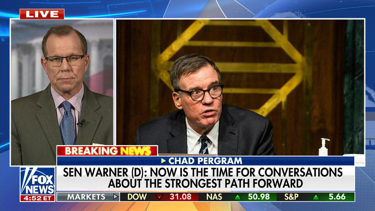 Chad Pergram: We Have A 'Mixed Message' From Sen. Mark Warner