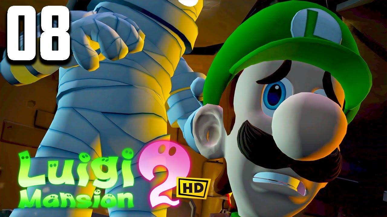 Luigi's Mansion 2 HD | Playthrough Gameplay Part 8: A Timely Entrance & Underground Expedition