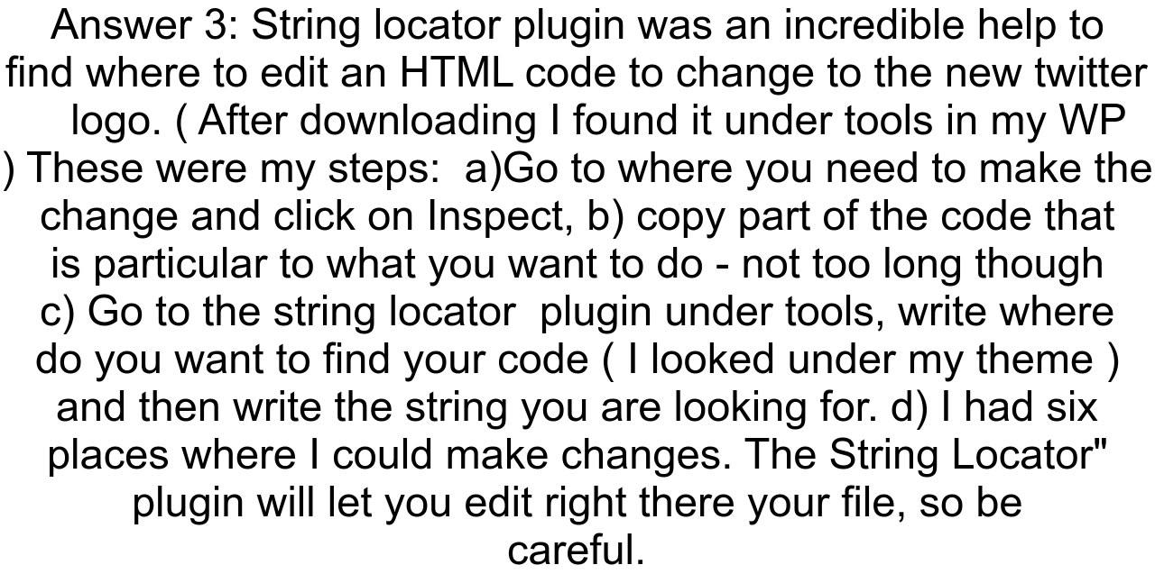 Location of HTML file in wordpress for editing - One News Page VIDEO