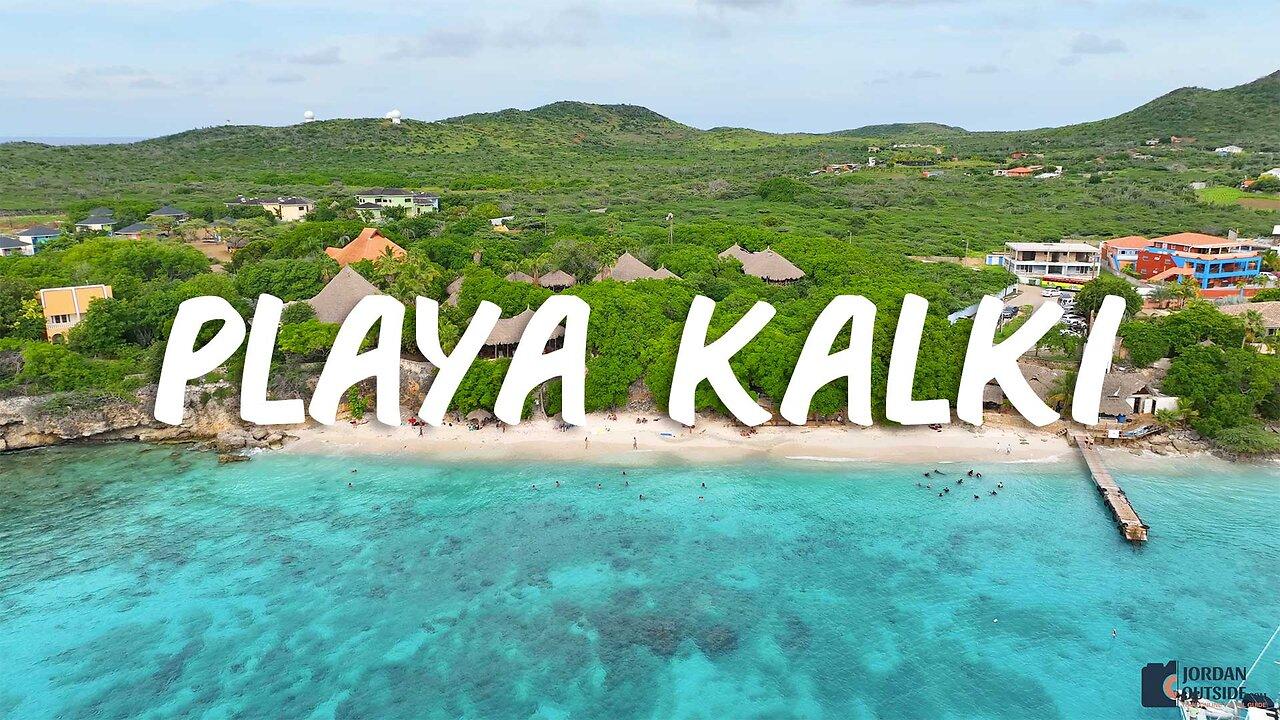 Playa Kalki is a Beautiful Beach on the Northwest Side of Curacao (Great Snorkeling and Diving)