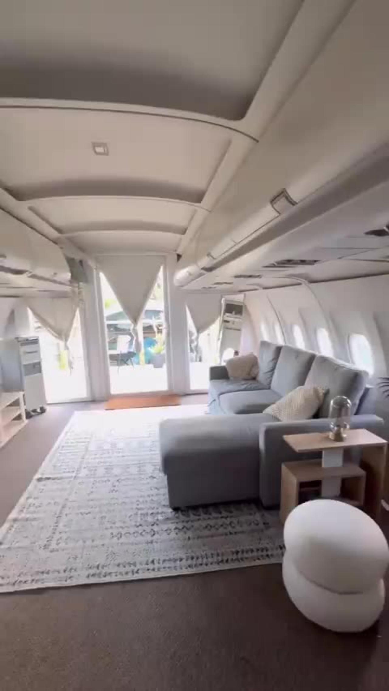 Converting an Airbus A320 into a home