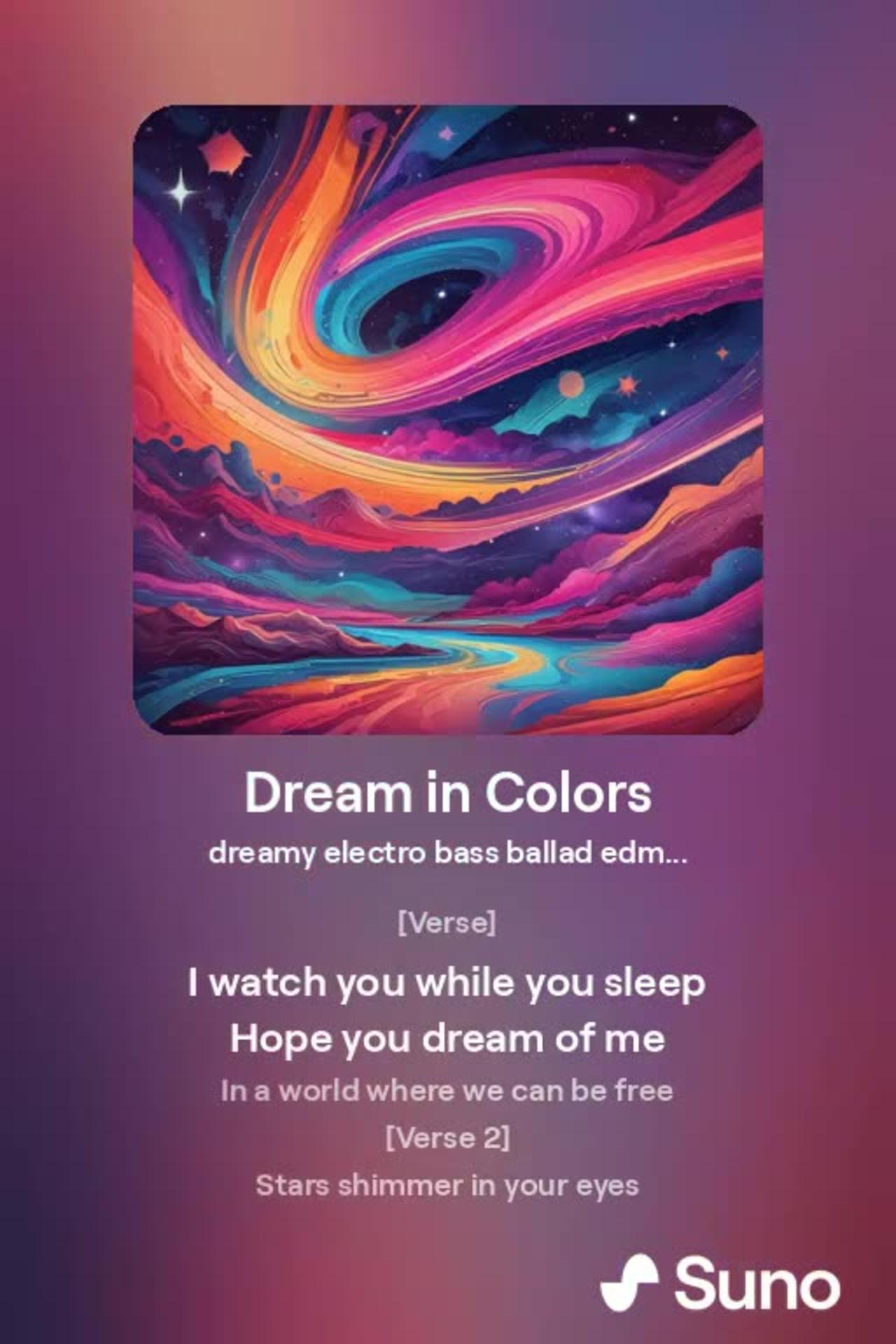 Dream in Colors-Suno & Stefan baba Ristanovic