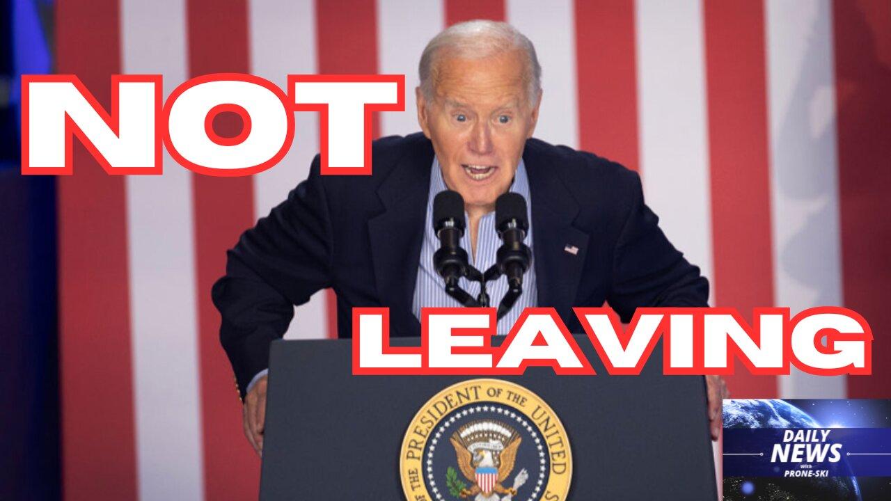 Joe will not Leave Office!!