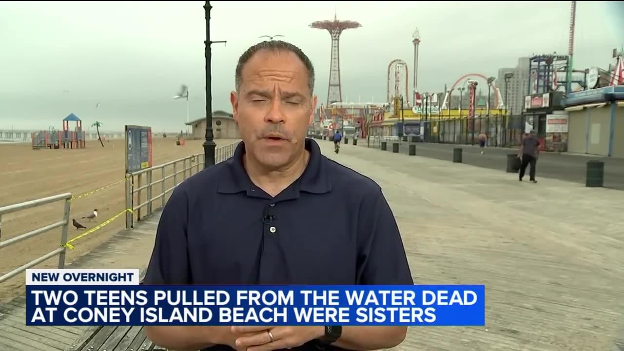 2 teens dead after pulled from water off Coney Island##short news #