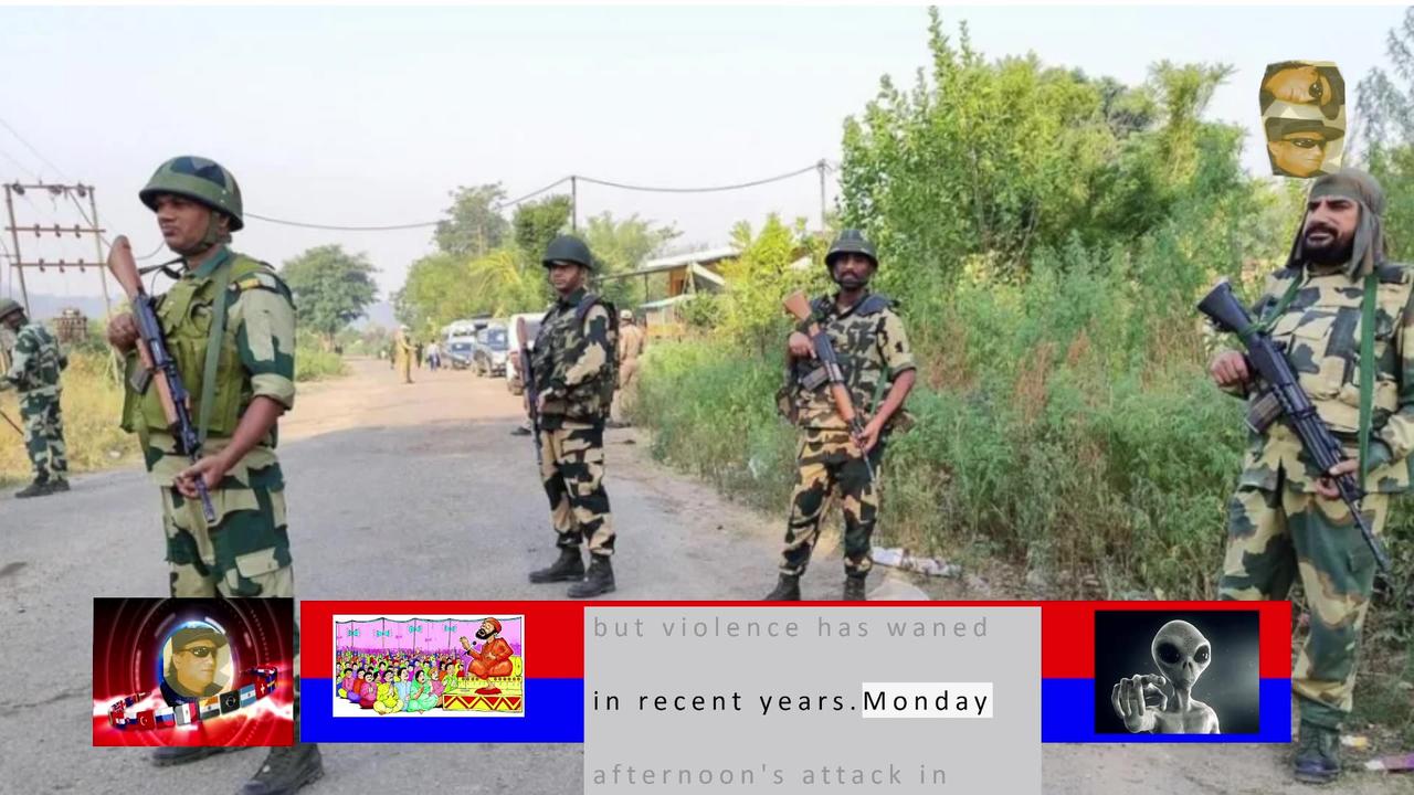 Five Indian soldiers killed in Kashmir ambush
