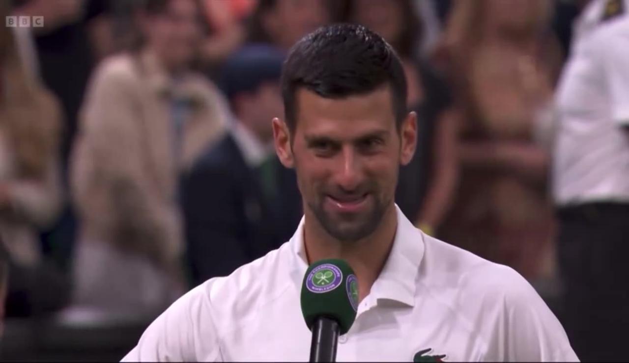 Novak Djokovic Delivered a Message to Disrespectful Wimbledon Fans