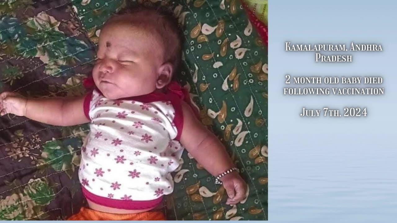 2 month old baby died following vaccination