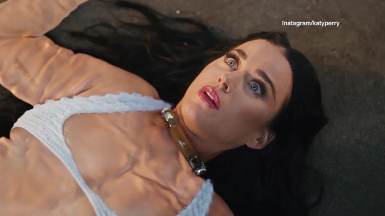 Katy Perry playfully promotes her comeback song 'Woman's World'