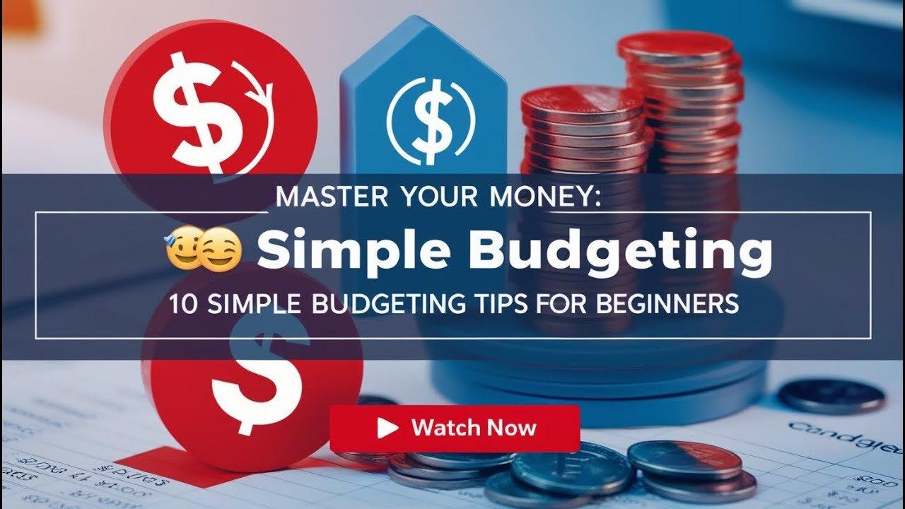 Master Your Money: 10 Simple Budgeting Tips for Beginners 💰📊"