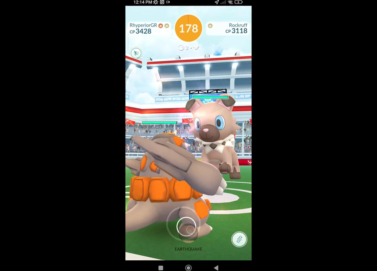 Pokémon GO 46-Rockruff Raid
