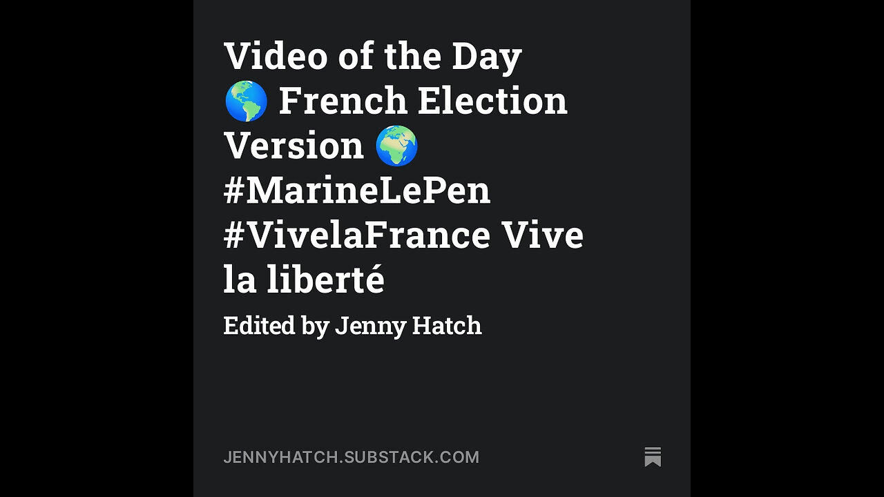 Jenny Hatch Video of the Day