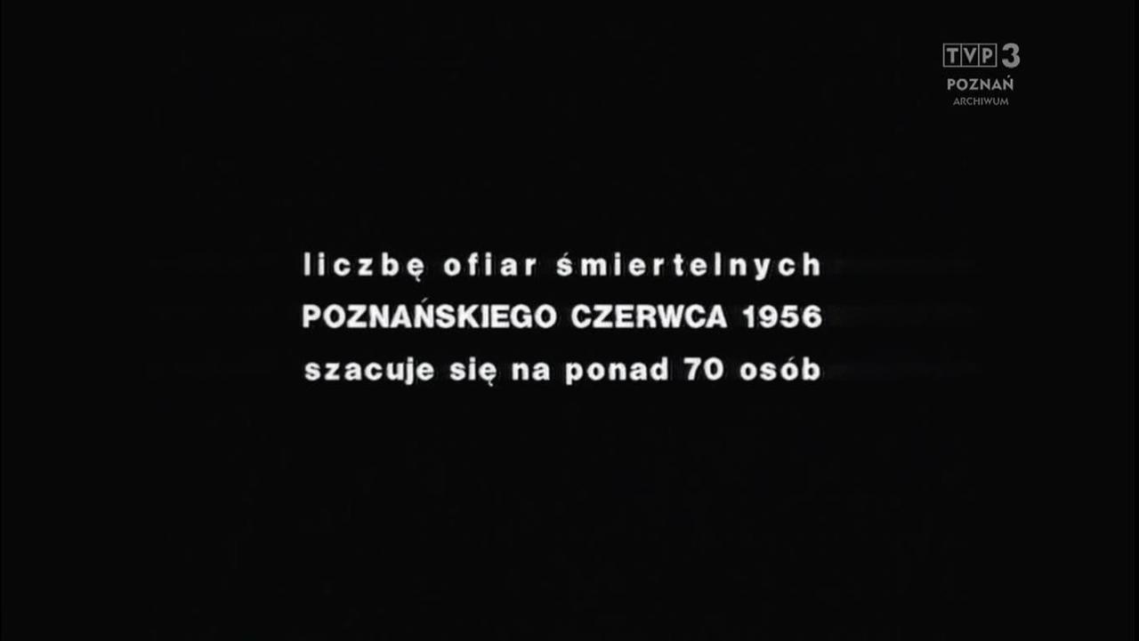 Wizja lokalna - Poznań czerwiec 1956