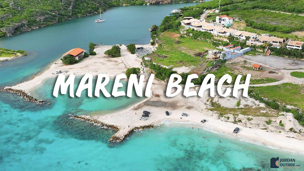Mareni Beach at Santa Martha Baai, Curacao (Crystal Clear Water for snorkeling and swimming)