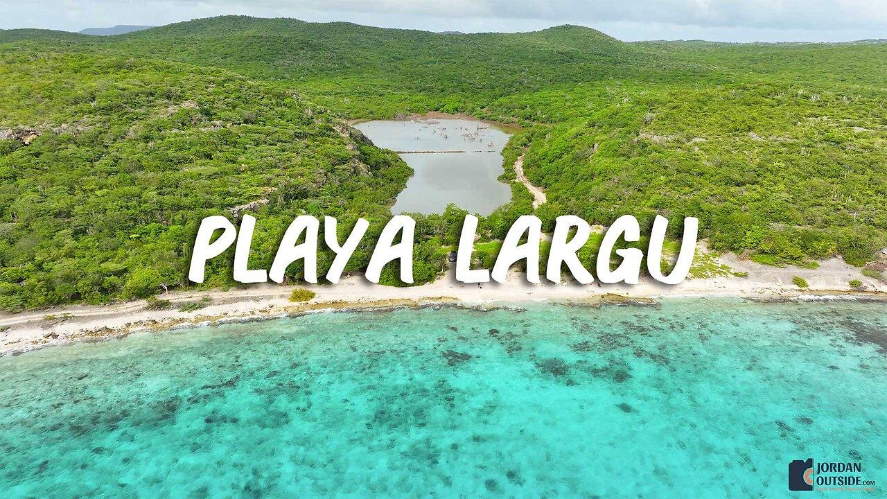 The Best Snorkeling at Playa Largu, Curacao - Remote beach accessible by dirt roads. $6 entrance fee