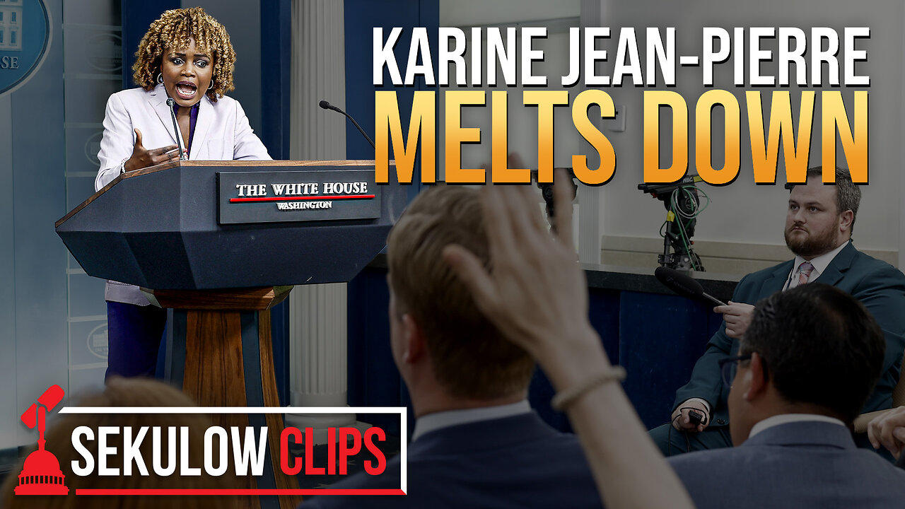 Karine Jean Pierre Loses It Over Questions About Biden’s Health