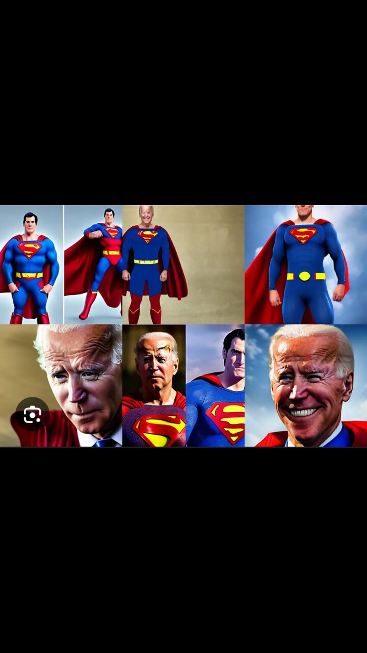 "Super Biden Saves the Day! 🤣"