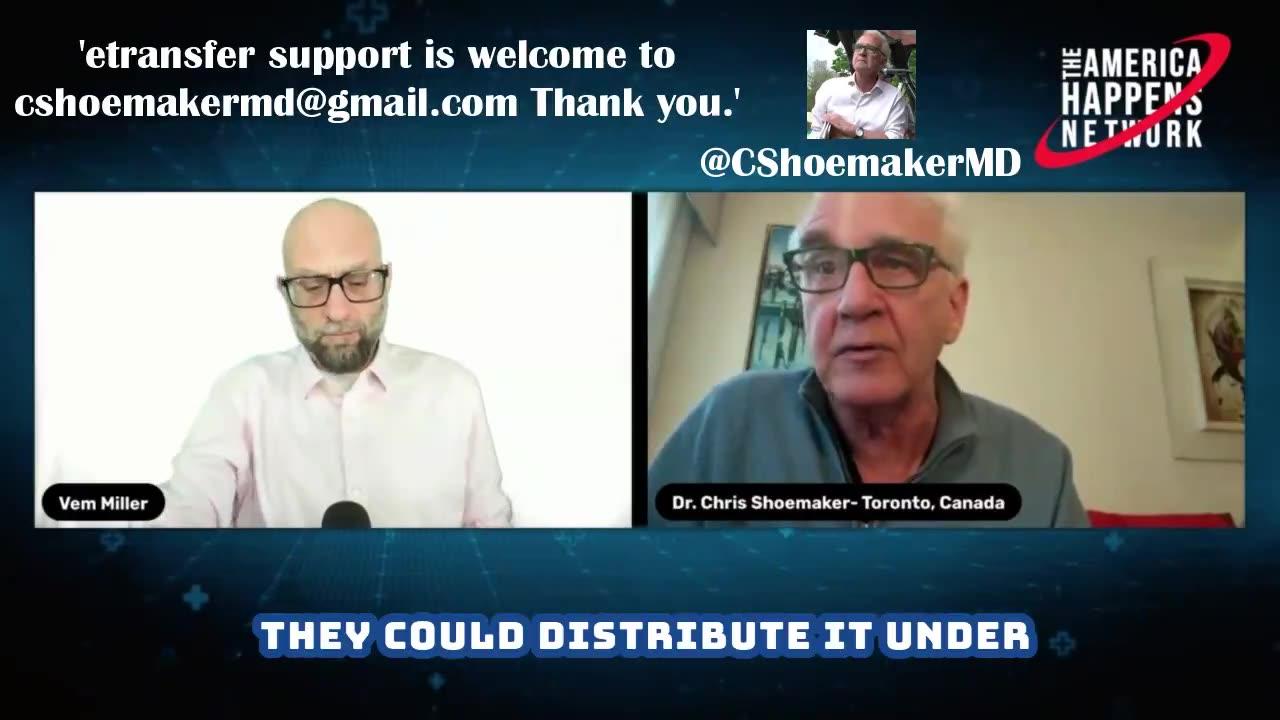 Dr. Chris Shoemaker: "The US Department of Defense was involved in the creation of the vaccine"