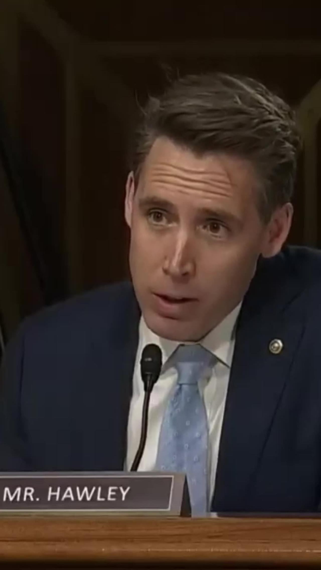 Witnesses MELTDOWN When Josh Hawley Asks If Men Can Get Pregnant