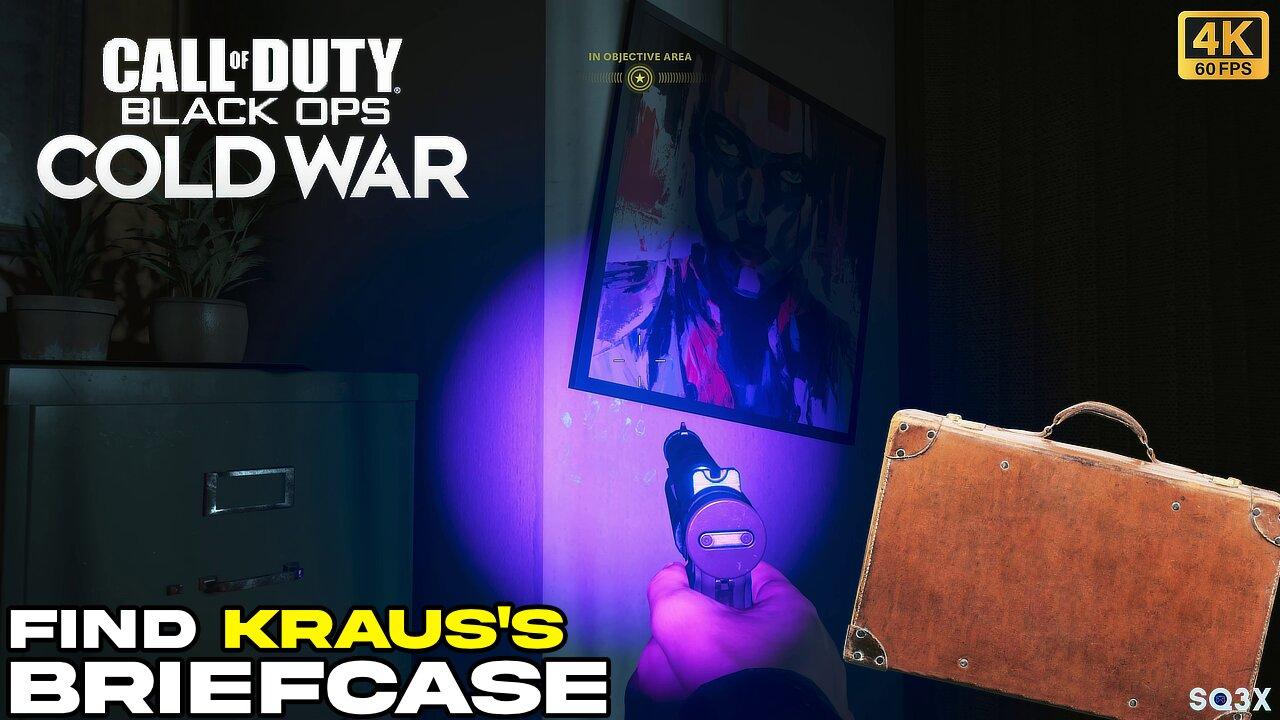 HOW TO FIND KRAUS'S BRIEFCASE (Brick in the Wall) - Call of Duty Black Ops COLD WAR
