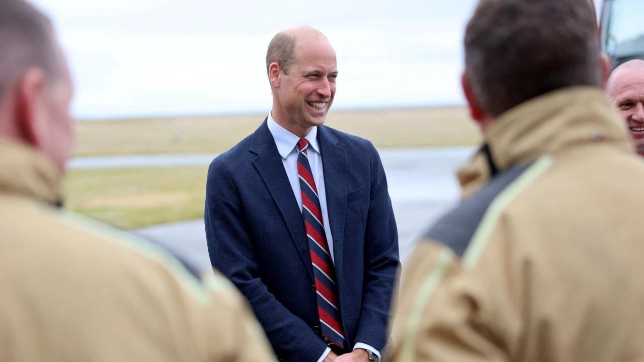 Prince William Takes Trip Down Memory Lane to Former Air Base