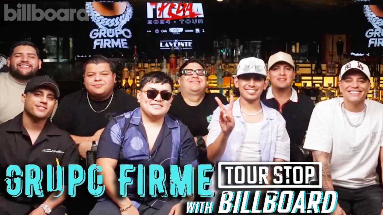 Grupo Firme Takes Billboard Behind The Scenes Of Their La Ultima Peda Tour | Tour Stop | Billboard