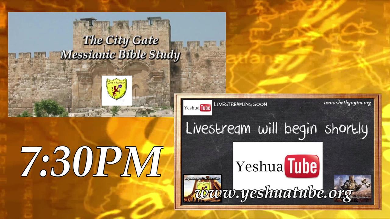 BGMCTV LIVE The City Gate Messianic Bible Study Parasha 039 Chukat - Statute