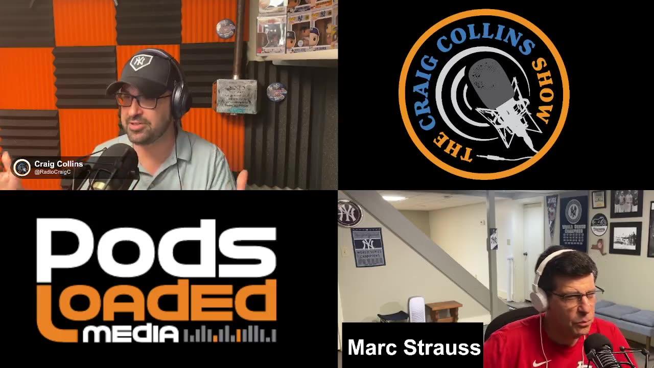 7/9/24 The Craig Collins Show with TV Guy on the Radio Marc Strauss
