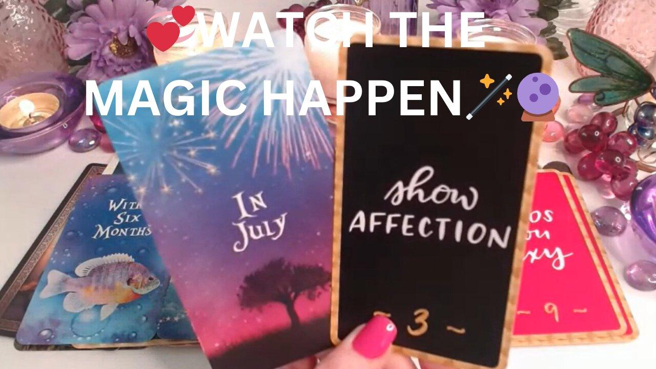 💞WATCH THE MAGIC HAPPEN🪄🔮💥 AHA MOMENT IN TIME✨COLLECTIVE LOVE TAROT READING 💓✨
