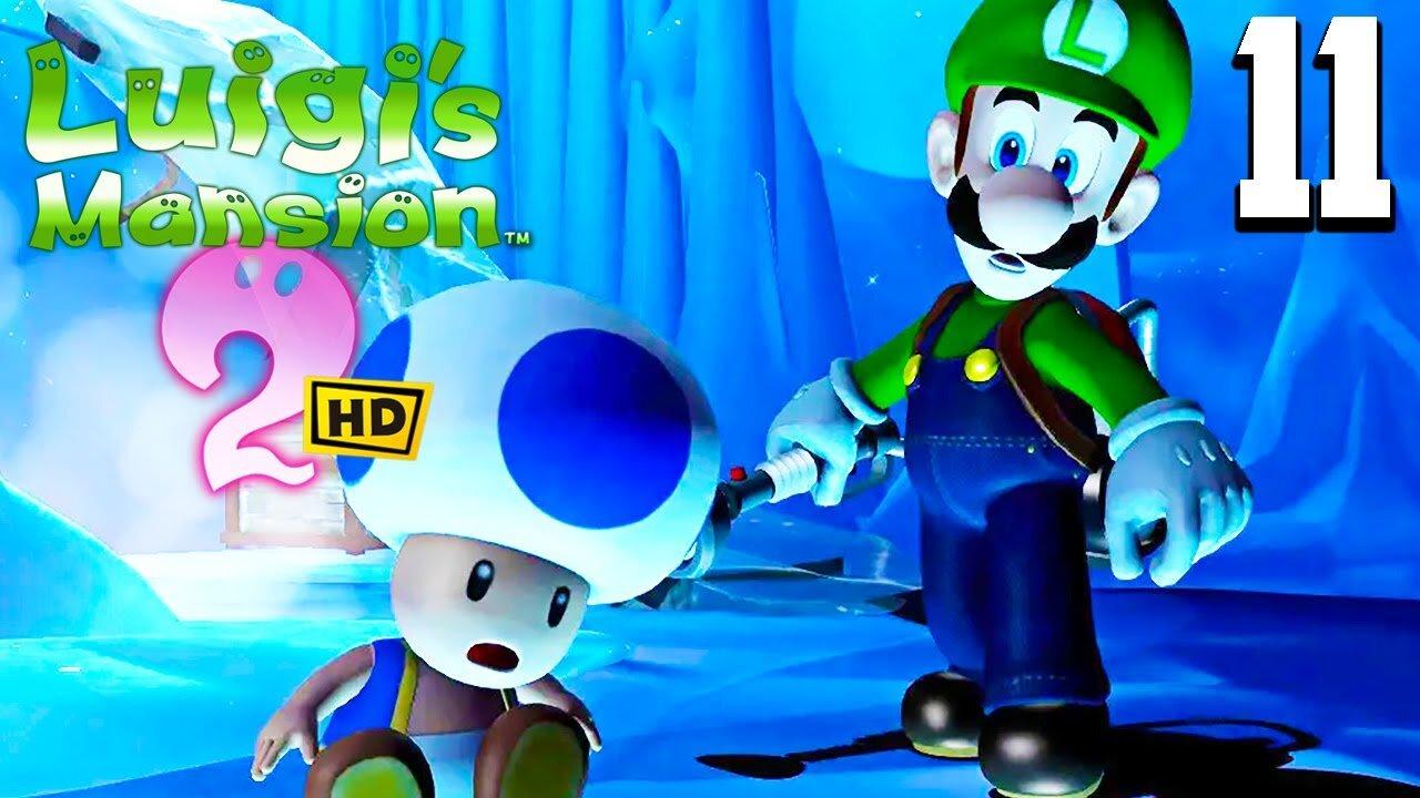 Luigi's Mansion 2 HD Playthrough Gameplay Part 11: Cold Case
