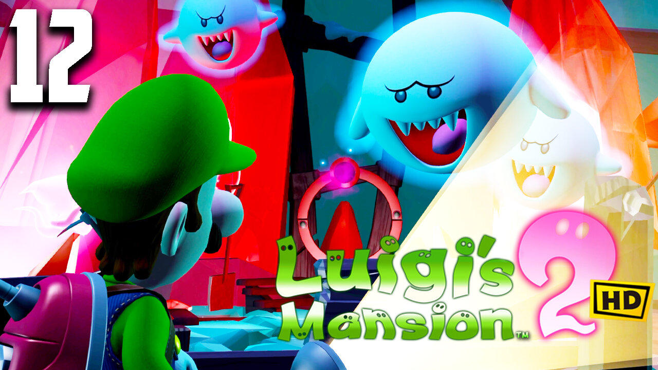 Luigi's Mansion 2 HD Playthrough Gameplay Part 12: Hit Rock Bottom & Across the Chasm