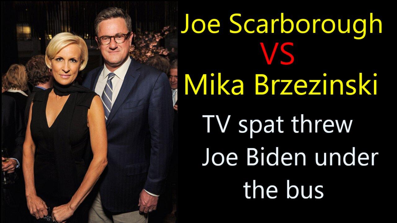 PWL- Joe Scarborough VS Mika Brzezinski: Biden thrown under the bus