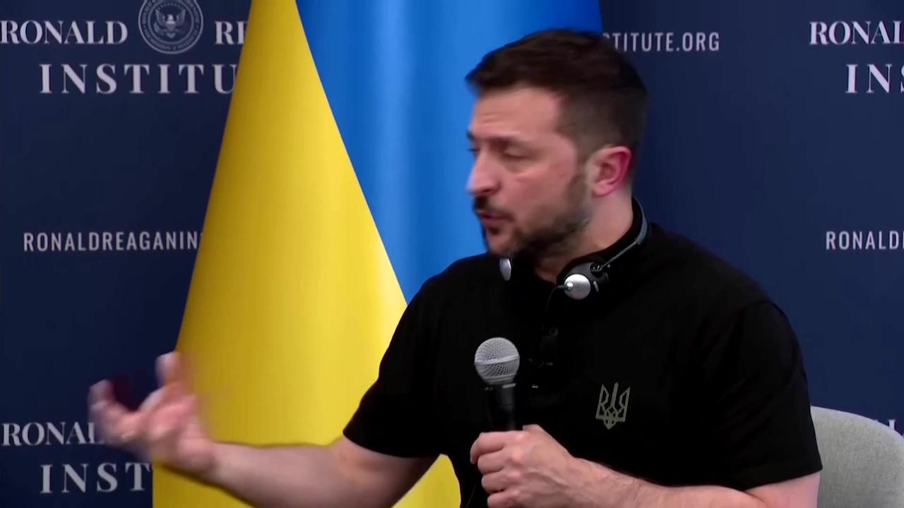 Zelenskiy says he can't predict Trump's actions if elected