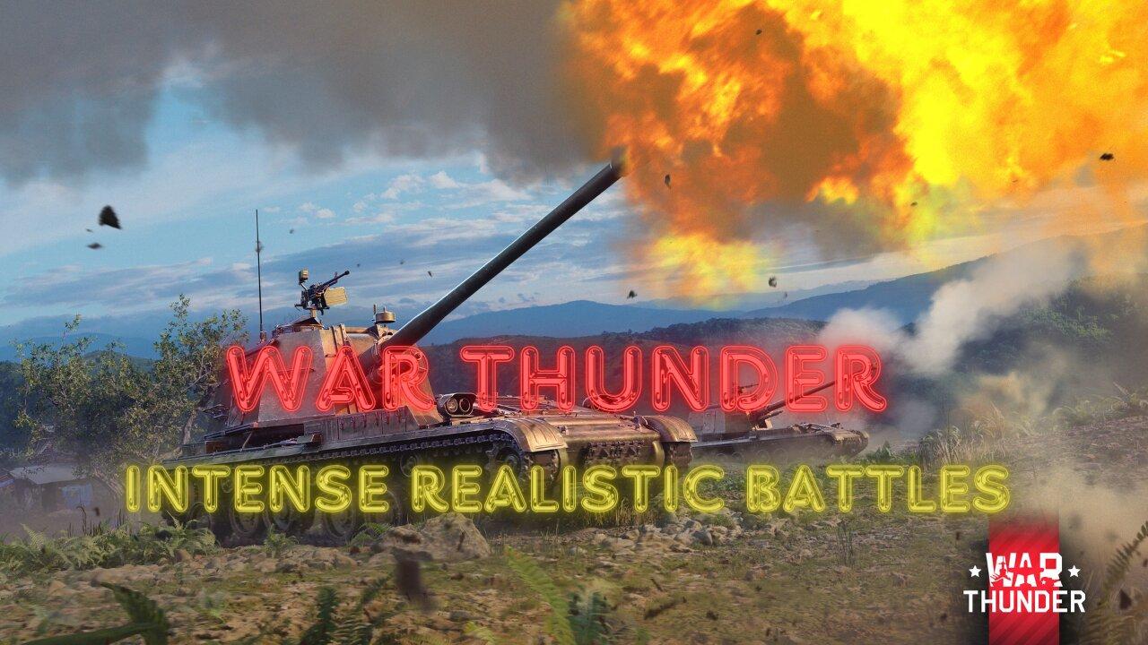 War Thunder Grinding | Intense Realistic Tank Battles | War Thunder | PC Game