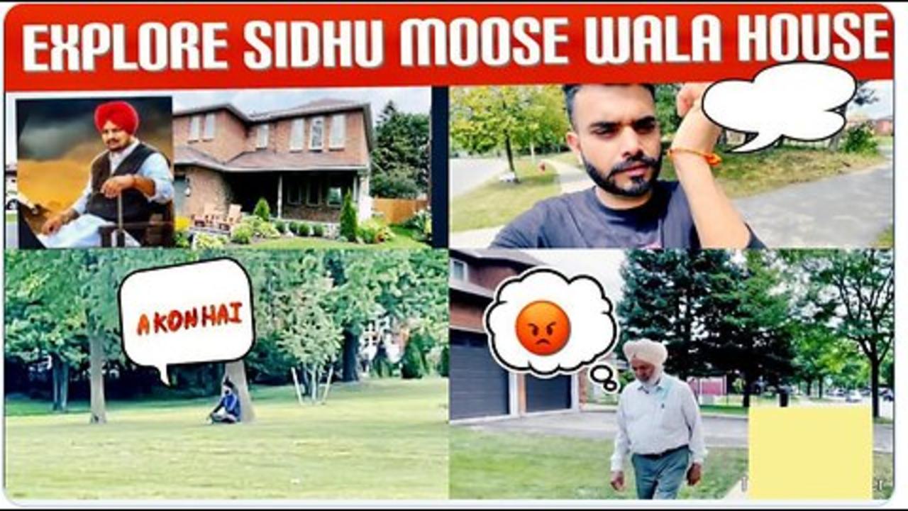 Sidhu moose wala house in Brampton | sidhu moose wala house tour ( PART ONE )