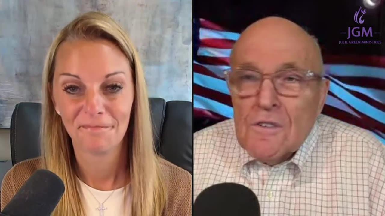 LIVE:  WITH JULIE GREEN with RUDY GIULIANI - 7/9/2024