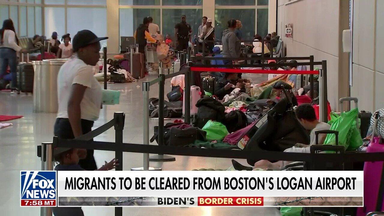 Migrants Will Be Cleared Out Of Boston's Logan Airport