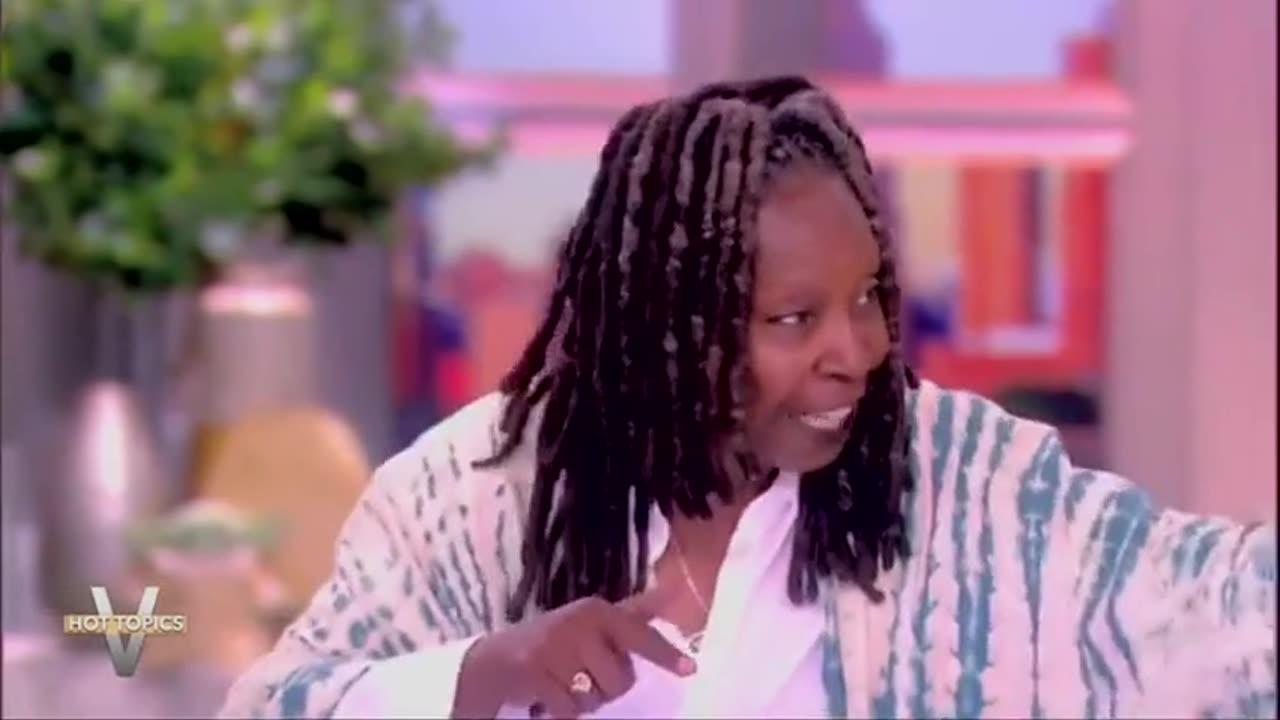 Vile Racist Whoopi Goldberg Doesn't Care If Biden 'Pooped His Pants'
