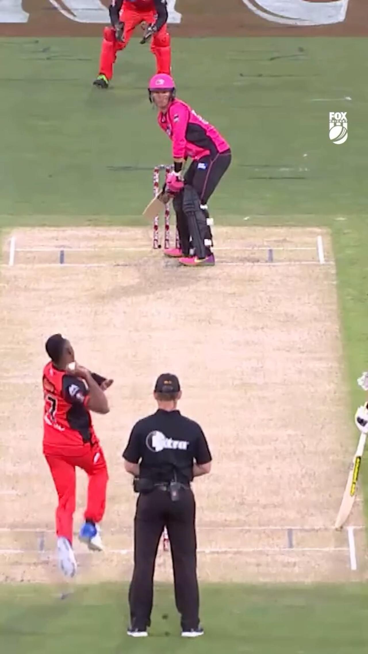 BBL cricket best by security guard